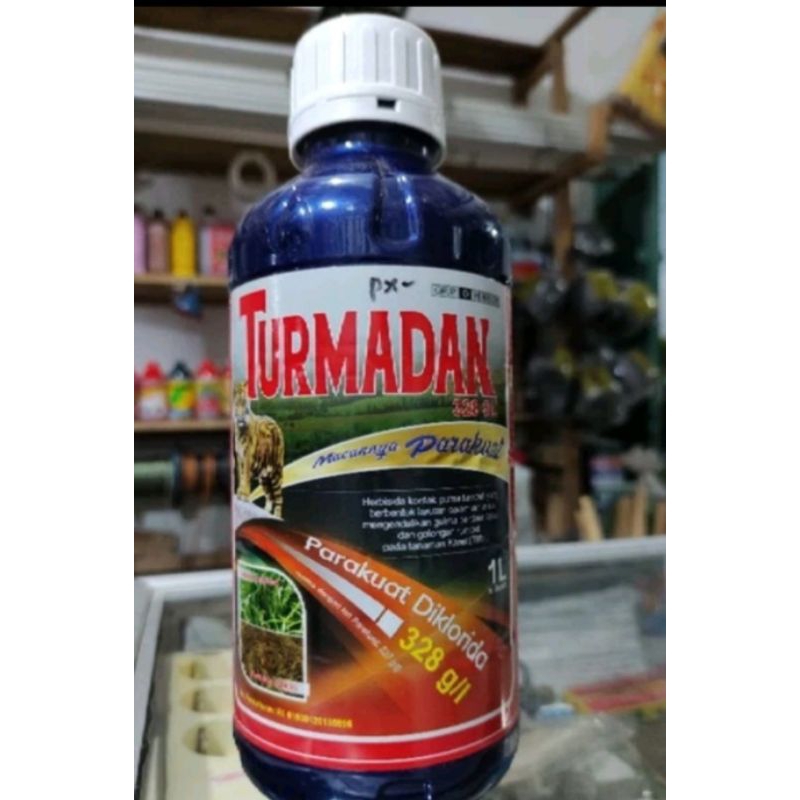 Jual Herbisida Turmadan 328 Sl Isi 1 Liter Racun Rumput Bakar Terbaik