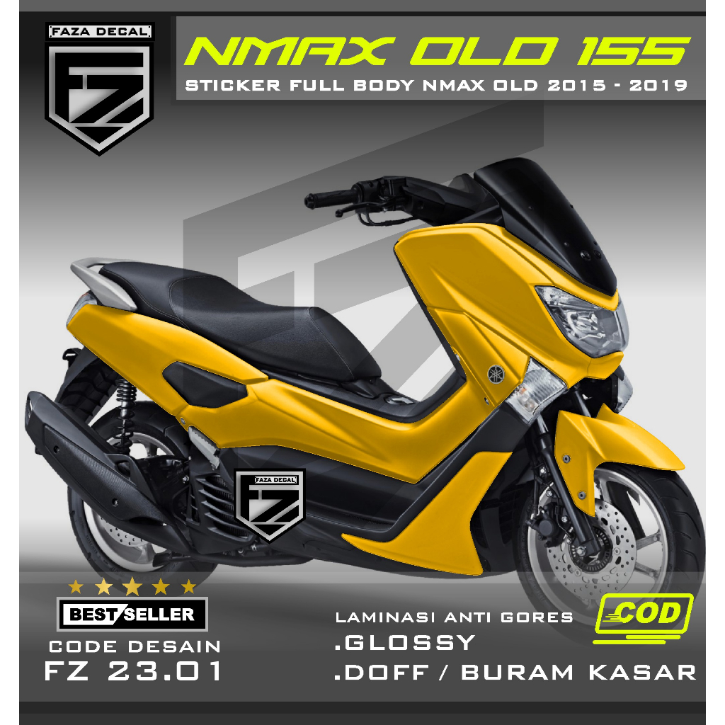 Jual Decal nmax old full body polos - decal nmax 155 fullbody 2015 2016