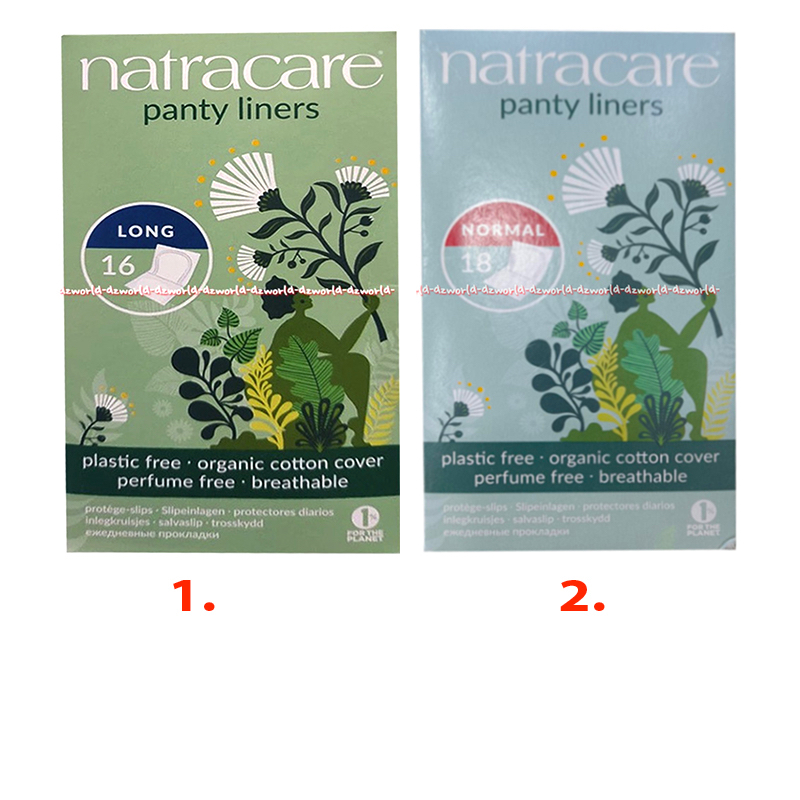 Jual Natracare Panty Liners Normal Dan Long Panti Liner Ramah