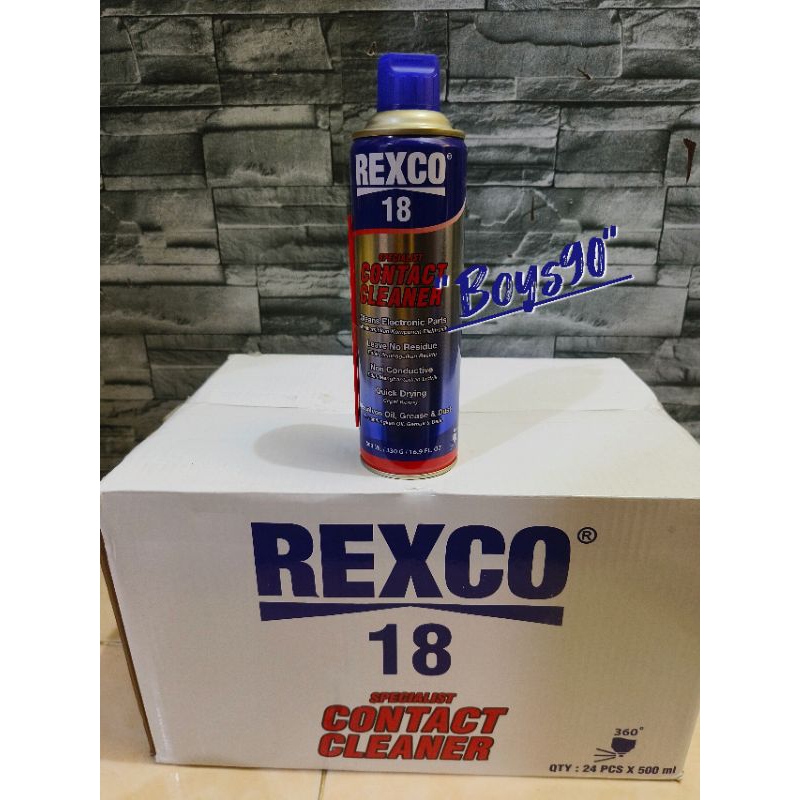 Jual REXCO-18 CONTACT CLEANER 500ml | Shopee Indonesia