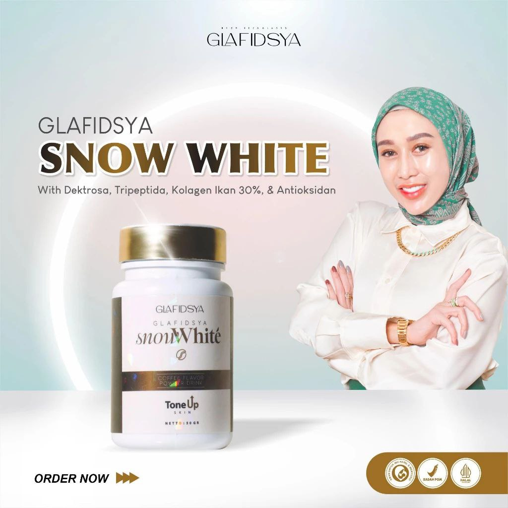 Jual Snow White Tone Up Skin Glafidsya Dokter Reza Gladys