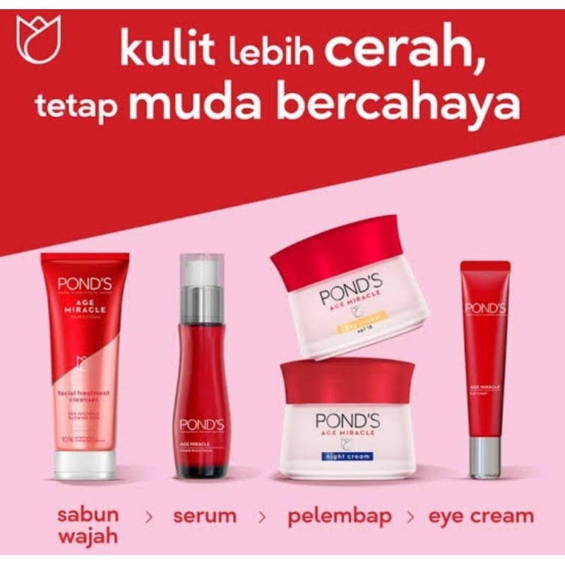 Jual Ponds age miracle series | day cream | night cream | Shopee Indonesia
