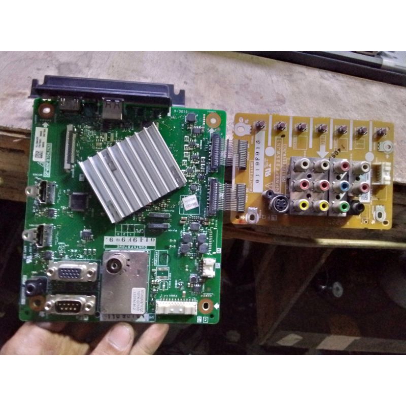 Jual MB MAINBOARD MOTHERBOARD TV LCD SHARP LC 32M407I MESIN TV LCD ...