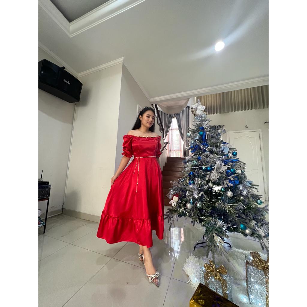 Jual dress natal hotsell