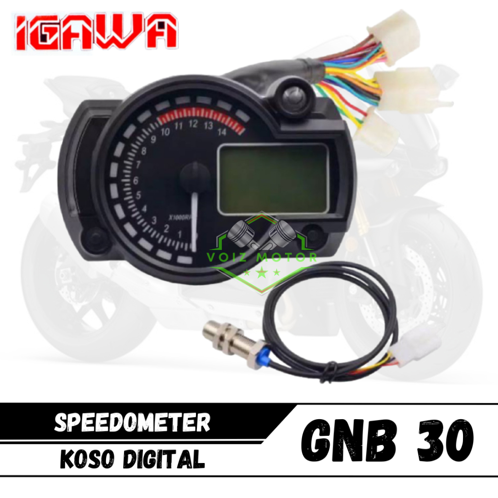 Jual Speedo Meter Speedometer Model Koso RX2N Spidometer koso Rx2n