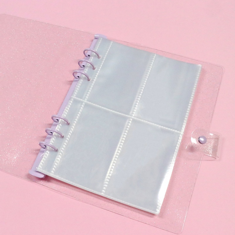 Photo Protector Sleeves 30 Pack 120 Pockets 3.5x5" Ultra-Clear Double-Sided Photo Pages, Top Loading Sheet Protector For A5 Binder, Photos, Postcards, Seed Packets Page Protectors