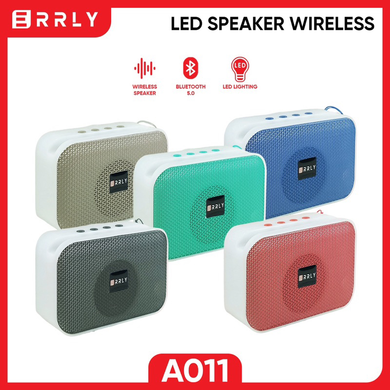 Jual Speaker ERRLY A011 Speaker Bluetooth Portable LED RGB Speker