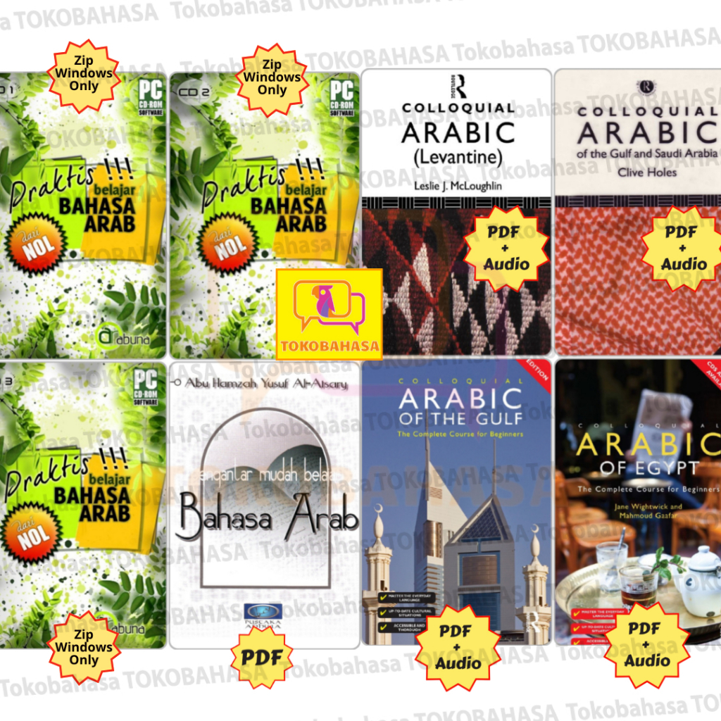 Jual Colloquial Arabic Gulf / Saudi / Levantine / Egyptian Belajar Bahasa Arab Mulai Dari Nol