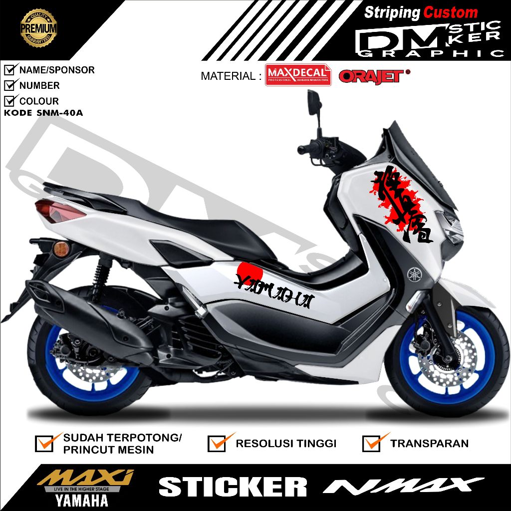 Jual CUTTING STICKER NMAX OLD/NEW MURAH KODE SNM-040 | Shopee Indonesia
