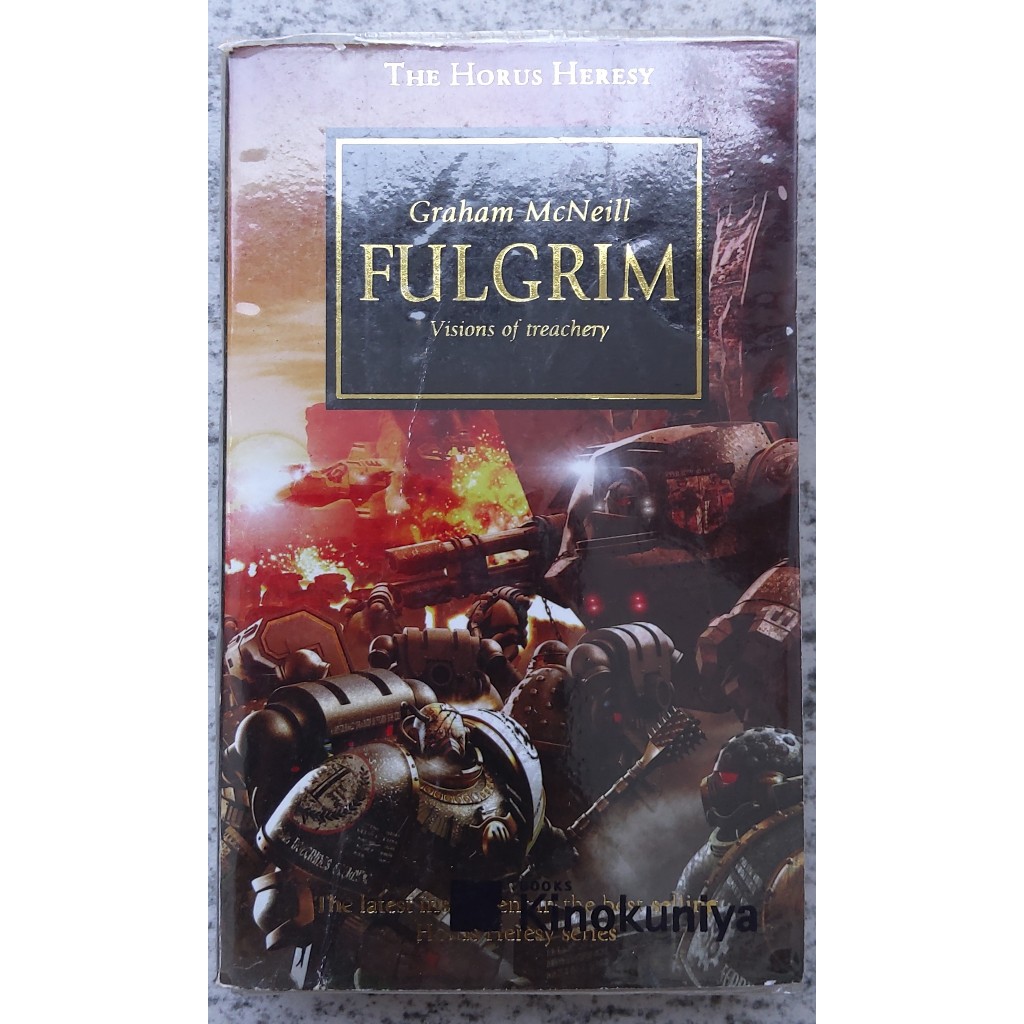 Jual VERY RARE WARHAMMER 40K THE HORUS HERESY Fulgrim by Graham McNeill, (English/buku