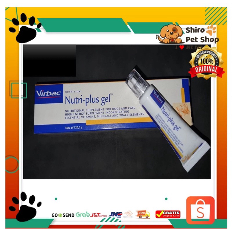 Jual Nutriplus gel 15gr vitamin kucing anjing | Shopee Indonesia