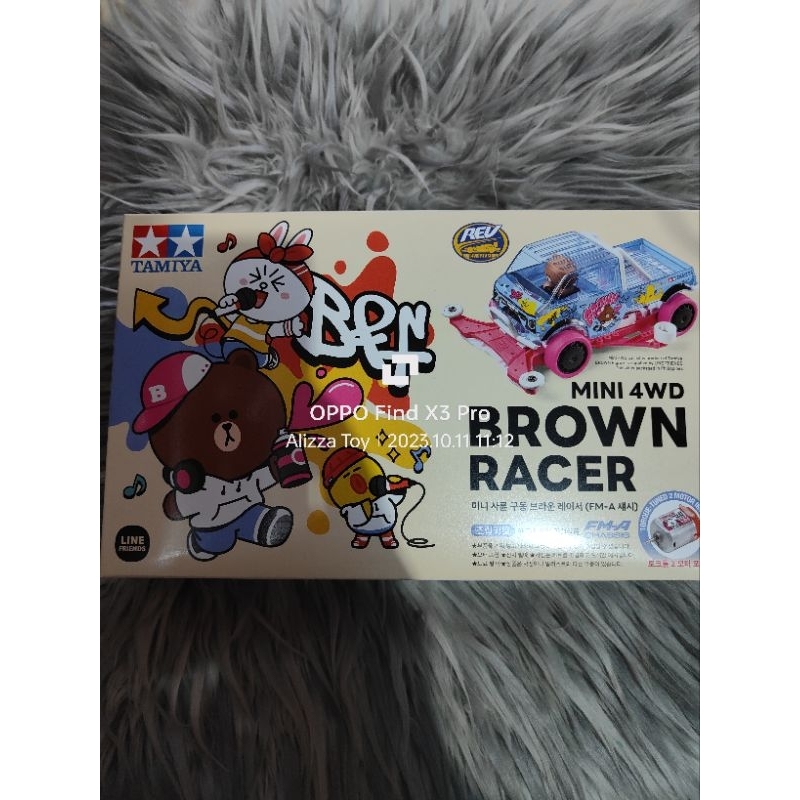 Jual Tamiya 92443 Line Friends Brown Racer Special Edition ( FM-A ...
