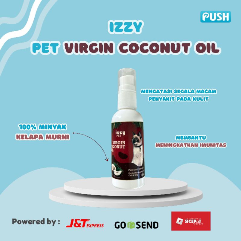 Jual Izzy Pet Virgin Coconut Oil Cats and Dog Shopee Indonesia