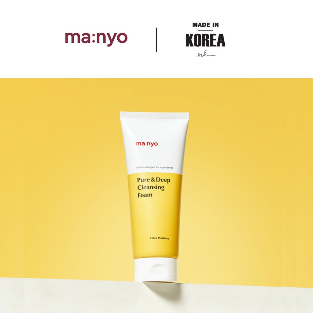 Jual [MANYO FACTORY] Pure&Deep Cleansing Foam 100ml / 120m Shopee