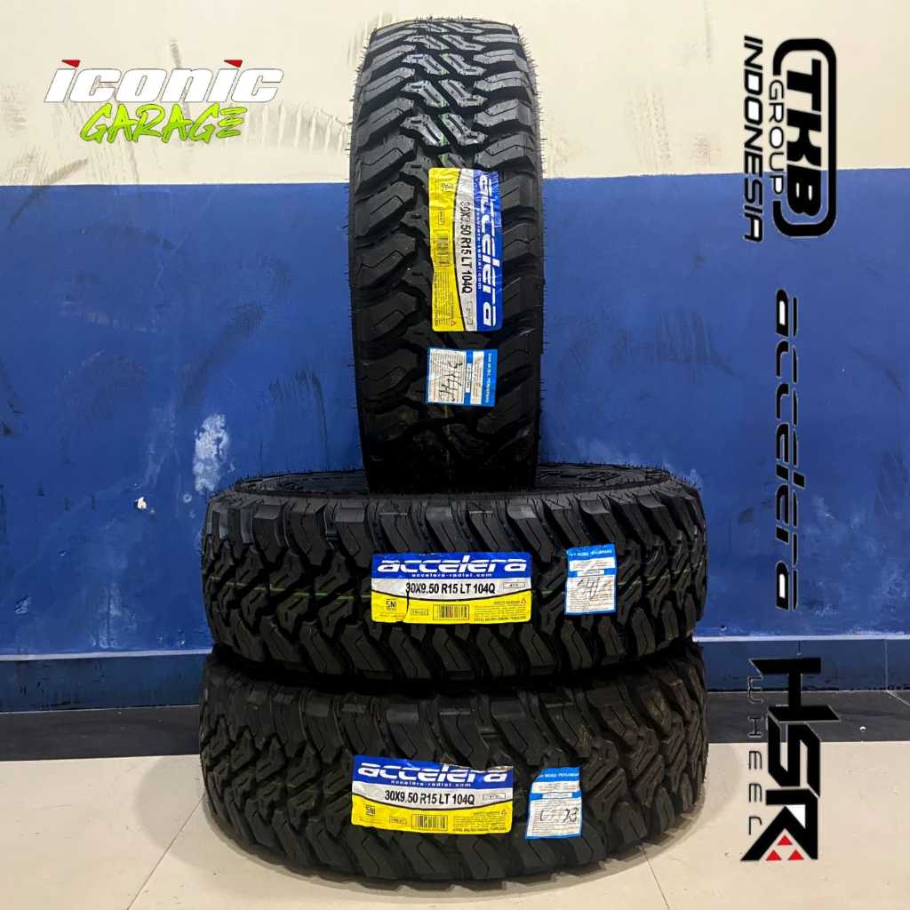 Jual ban mobil rimba 30x9,5 ring15 accelera M/T untuk hilux,triton ...