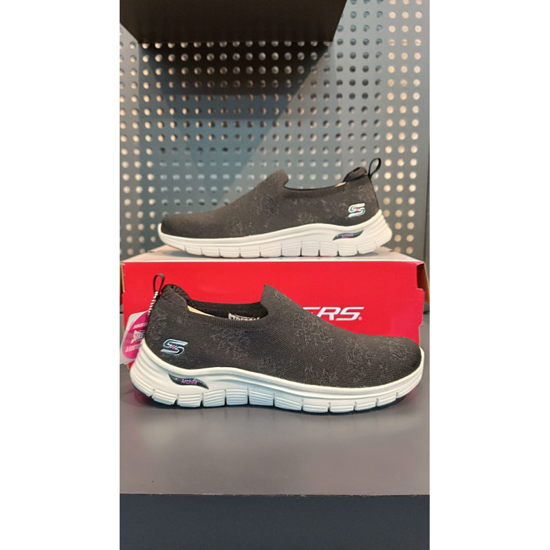 Jual SKECHERS ACTIVE ARCH FIT VISTA BLACK 104376/BKW | Shopee Indonesia