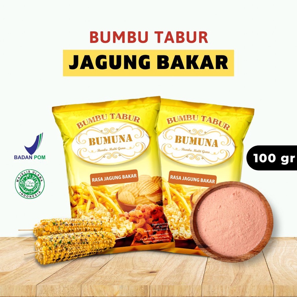 Jual Bumbu Tabur Jagung Bakar 100 Gram Shopee Indonesia