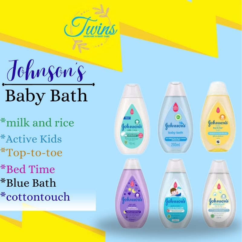 Jual JOHNSON'S BABY BATH HAIR AND BODY (200ml) Shopee Indonesia