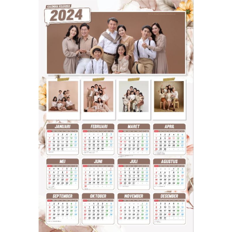 Jual Cetak Kalender A3+ Klem Seng | Shopee Indonesia