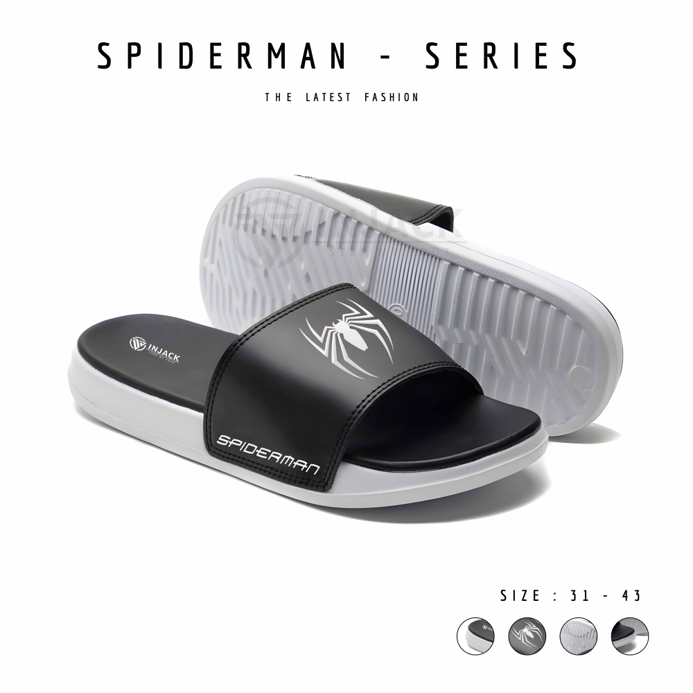 Jual INJACK - Sandal / Sendal Slip on Sliper Empuk Pria / Laki Laki ...