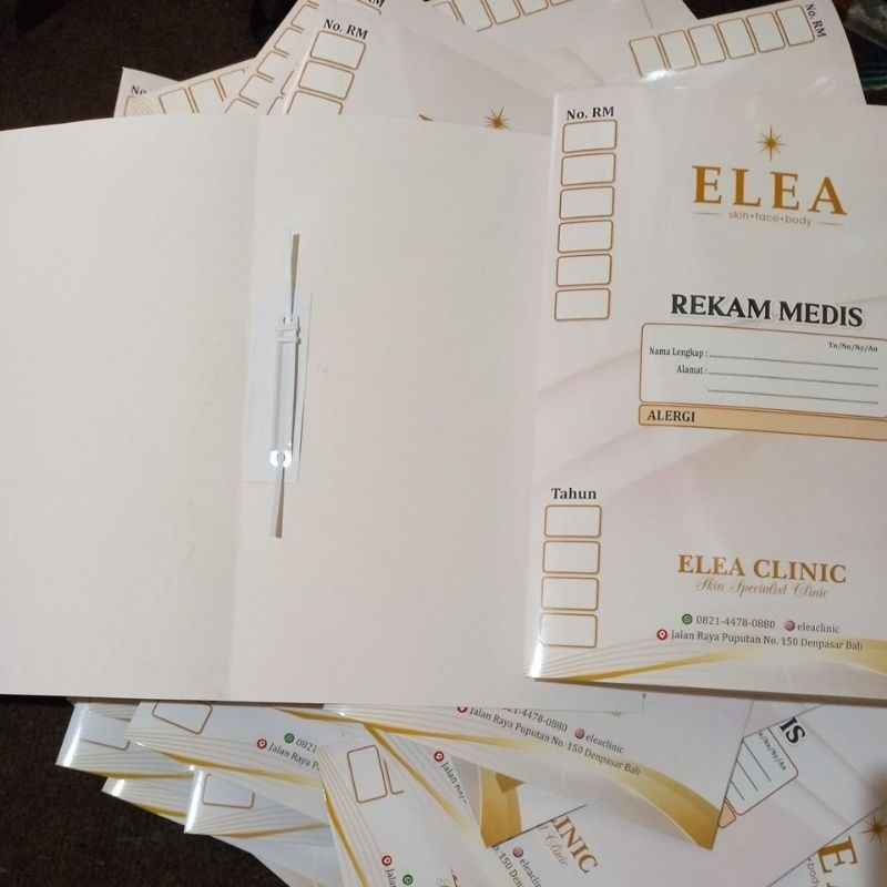 Jual [min. 1.000] Cetak MAP REKAM MEDIS / Map Folder Rumah sakit ...
