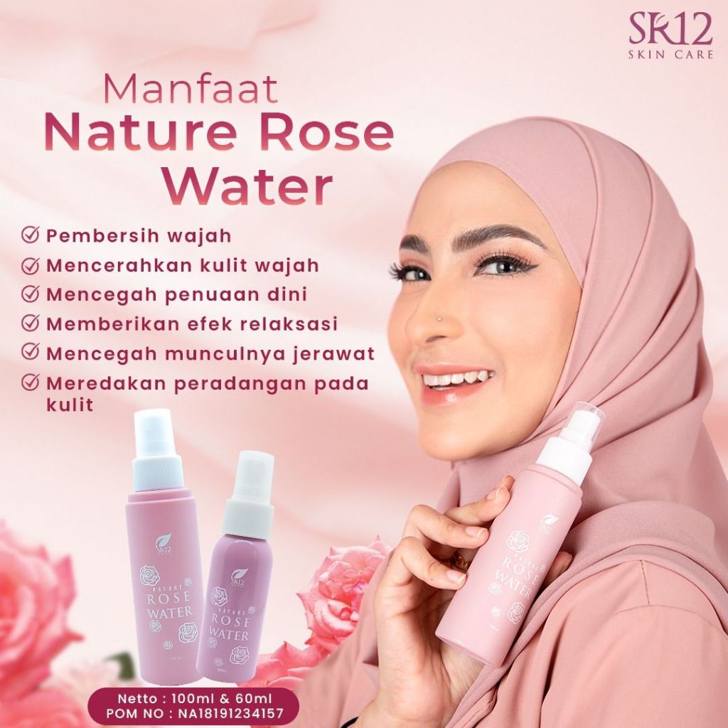 Jual Natural rose water SR12 | Shopee Indonesia