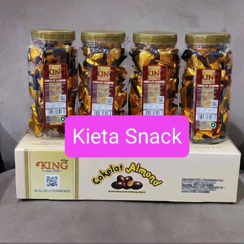 Jual Cokelat Dking Almond 1 Dus 4 Toples Shopee Indonesia 1880