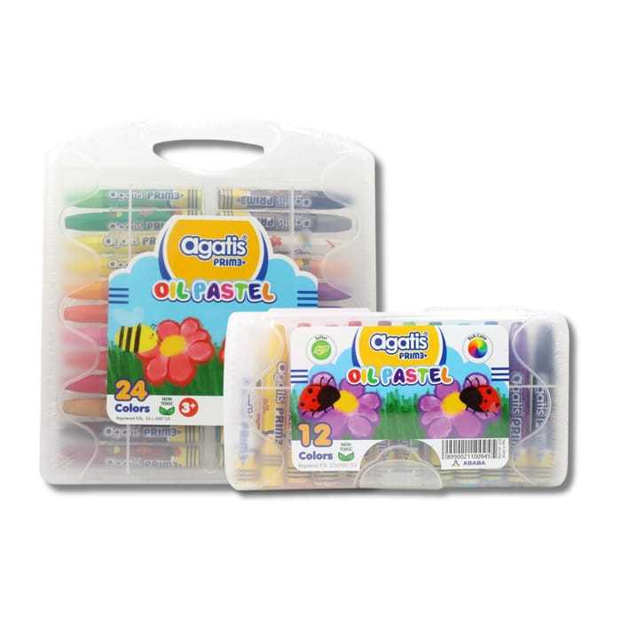Jual OIL PASTELL AGATIS PRIME JUMBO HEXAGONAL SHAPE WITH TRIANGULAR IN ...