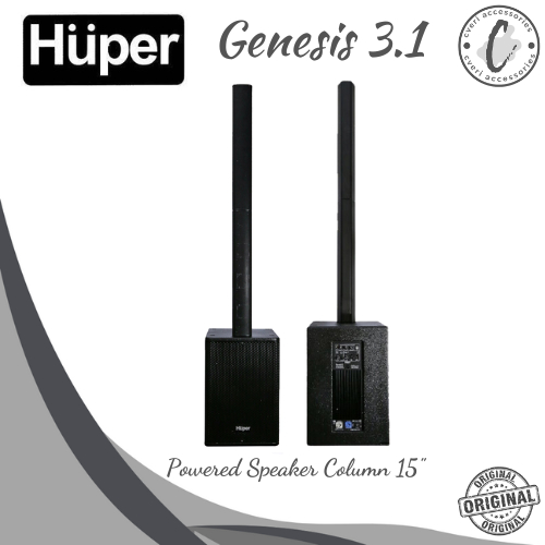 Jual Huper Genesis 3.1 Powered Column Speaker Aktif Original | Shopee ...