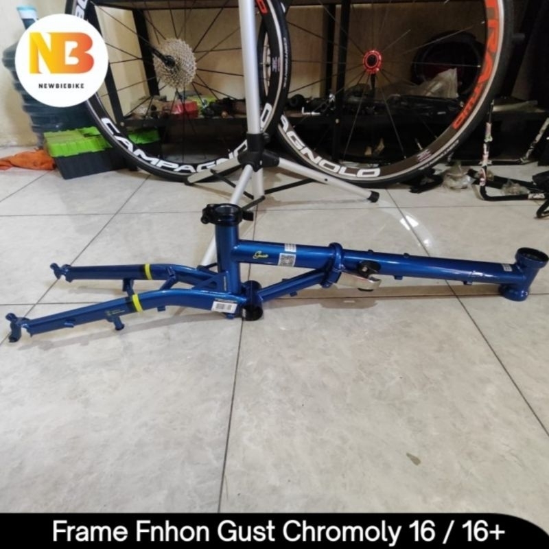 sepeda lipat frame chromoly