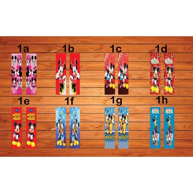 Jual Stiker kaca ukuran 35x150 motif KARTUN Minnie Mickey Mouse ...