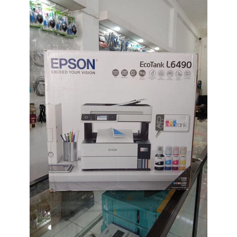 Jual Printer Epson L6490 - Print, Scan, Copy, Fax ADF Duplex, Wireless ...