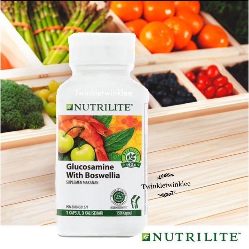 Jual Nutrilite Glucosamine with Boswellia 150 Kapsul Shopee Indonesia