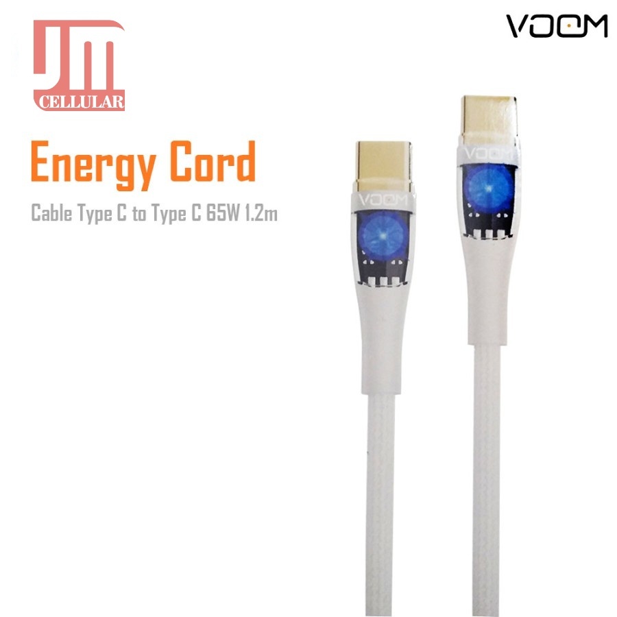 Jual VOOM VM-CBTCC1 Kabel Type-C To Type-C Cable 65W Fast Charging (1 ...