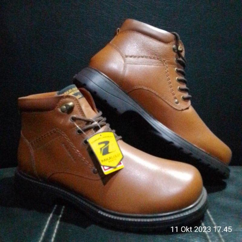 Jual SEPATU KULIT PAKALOLO BOOTS | Shopee Indonesia