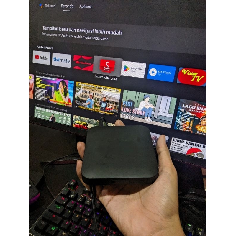 Jual STB root Android TV 9 / Openwrt / Armbian nas internal 16gb ram ...