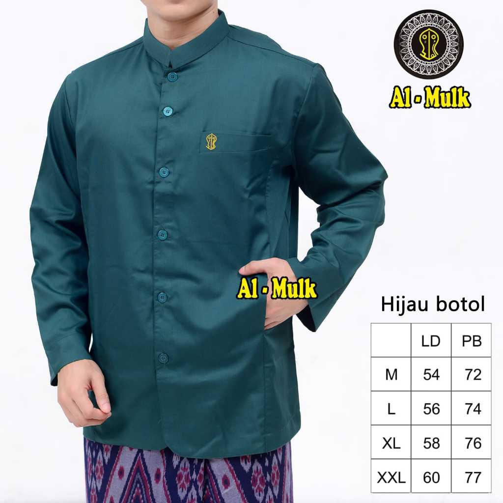 BAJU KOKO TANGAN PANJANG JASCO EXCLUSIV AL MULK Muslim Pria Modern