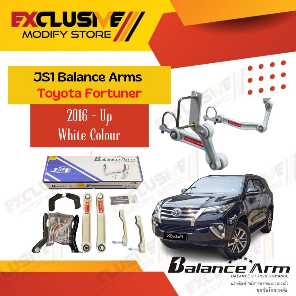 Jual BALANCE ARM JS1 THAILAND ORIGINAL TOYOTA FORTUNER 16+ ANTI LIMBUNG ...