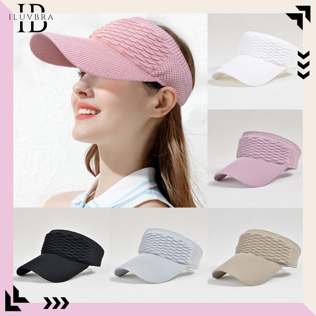 Jual •ILUVBRA•TP950 Topi Senam Wanita Summer Zumba Motif Baseball Cap ...