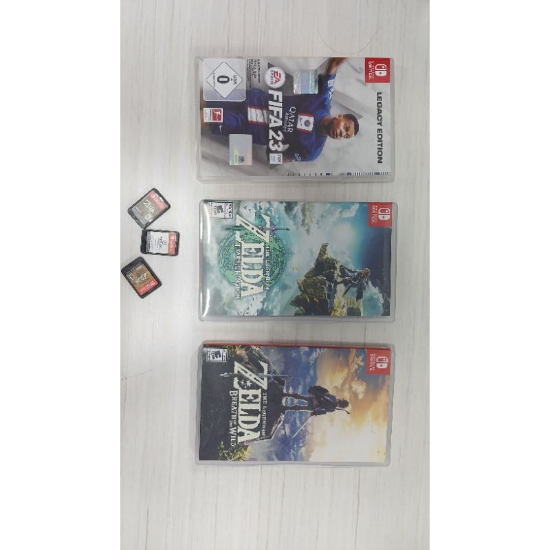 Jual Game Card Nintendo Switch / ZELDA TOTK / ZELDA BOTW / FIFA 23