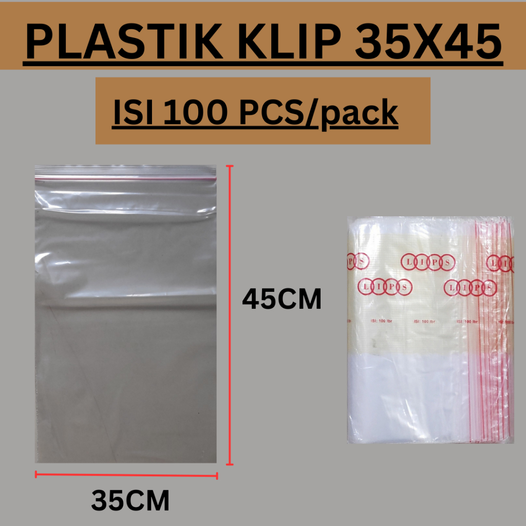 Jual Plastik Klip Uk 2x3 3x5 4x6 5x8 6x10 7x10 8x12 10x15