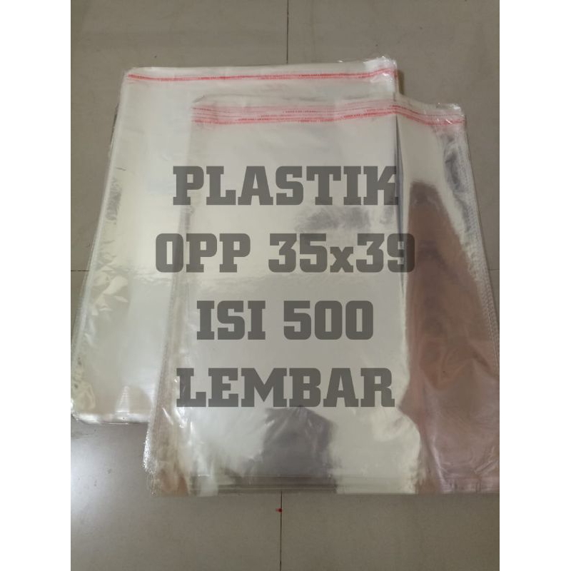 Jual Plastik Opp Bening X Isi Lembar Plastik Opp Seal Lem