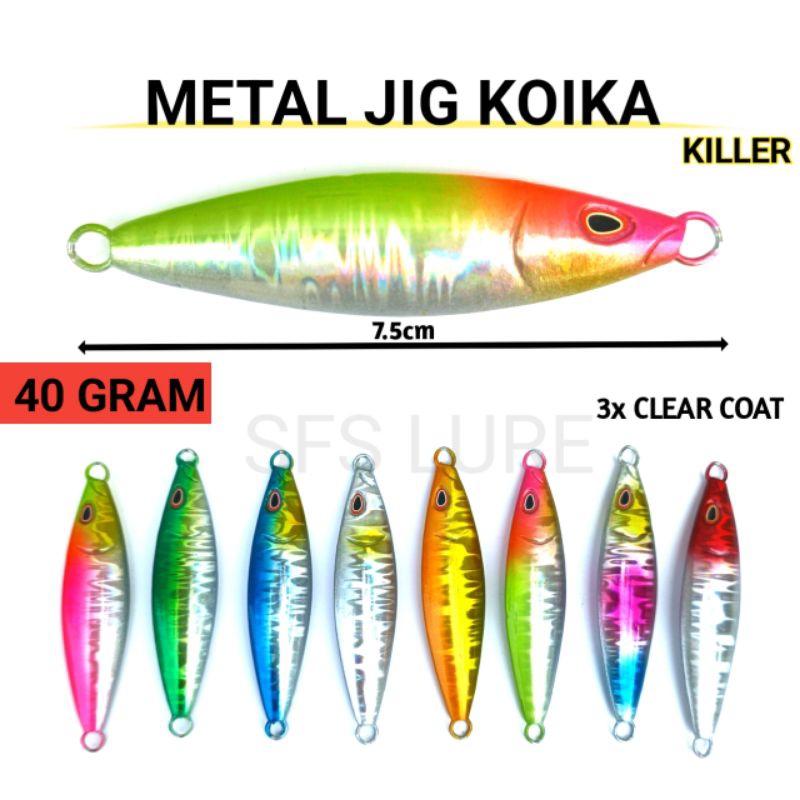 Umpan Pancing Fishing Lure Spoon Set 6 Pcs Fukushima