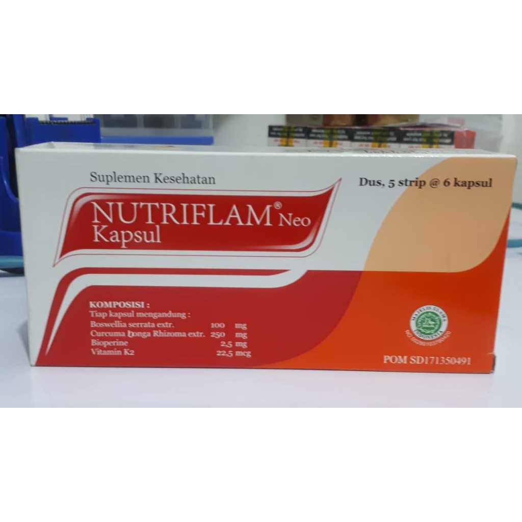Jual NUTRIFLAM NEO Kapsul (HARGA YANG TERTERA HARGA PER 1 STRIP ISI 6