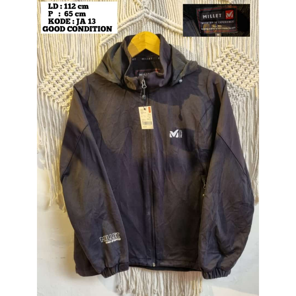 Jual Jacket Millet Outdoor Second Original Shopee Indonesia