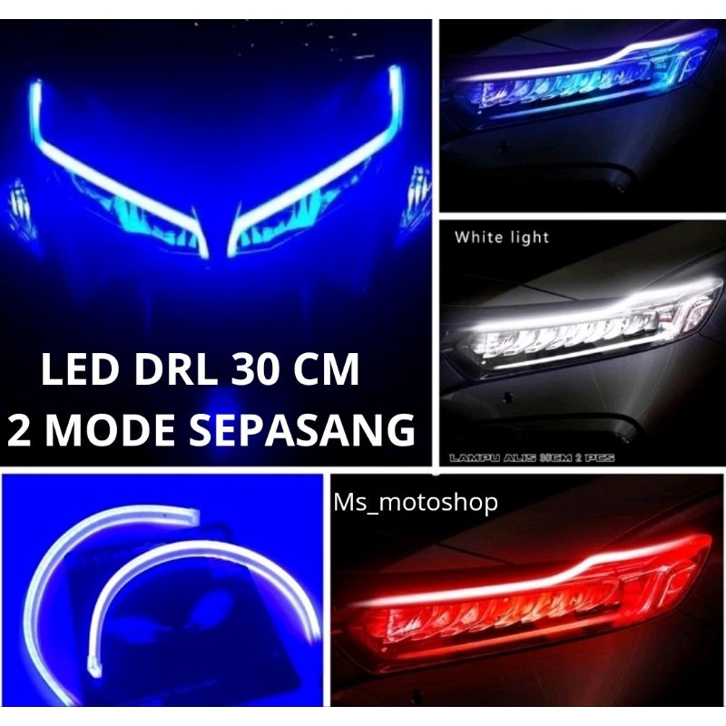 Jual Lampu Alis Drl 2 Mode Waterprof Ice Blue Premium | Shopee Indonesia