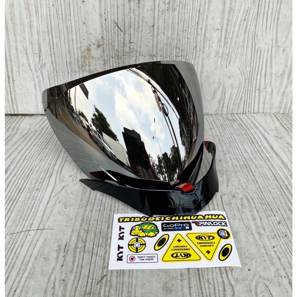 Jual Visor Iridium Helm Kyt Nfj Visor Iridium Jpx Nova X Shopee Indonesia