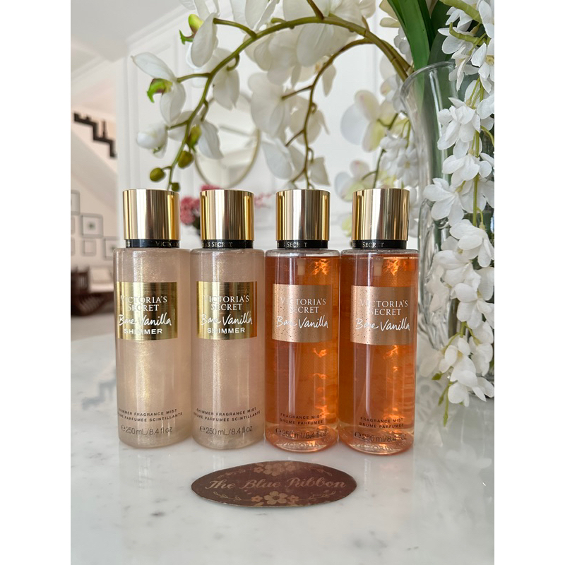 VICTORIA SECRET BARE VANILLA BODY MIST VS BARE VANILLA SHIMMER BODY MIST