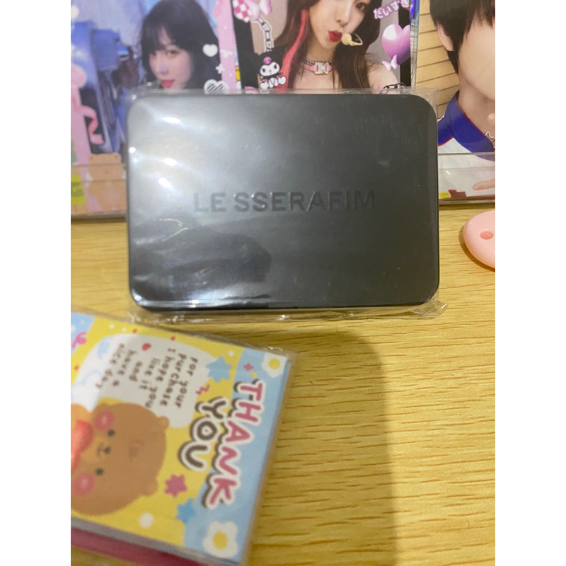 Jual le sserafim photocard and tincase v2 pc lesserafim sealed | Shopee ...