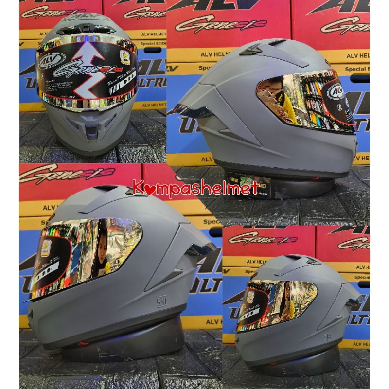 Jual Helm ALV GENESIS Fullface SNI | Shopee Indonesia